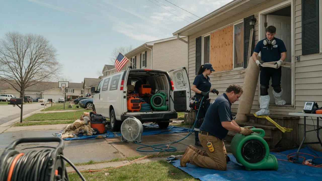 Water Damage Restoration in Franklin, OH near me